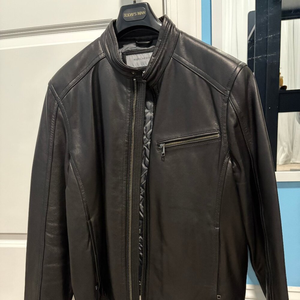 Men's Leather Jacket Marc New York